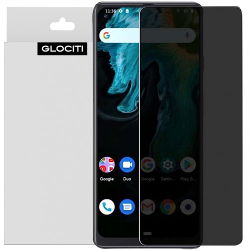 GLOCITI Display screen protectors for providing shade and privacy specially adapted to electronic devices, namely, cell phones, compatible with CUBOT Max 3 Anti Spy TPU Guard （ Not Tempered Glass Protectors ） New