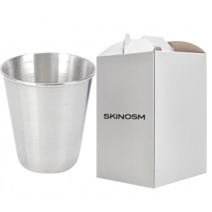 SKINOSM 10Pcs Stainless Steel Shot Cups Tumbler Metal Shooters for Whiskey Tequila Liquor Barware Drinking Vessel Sauce Cups Dipping Bowls for Sushi BBQ Kitchen Camping Travel 70ml